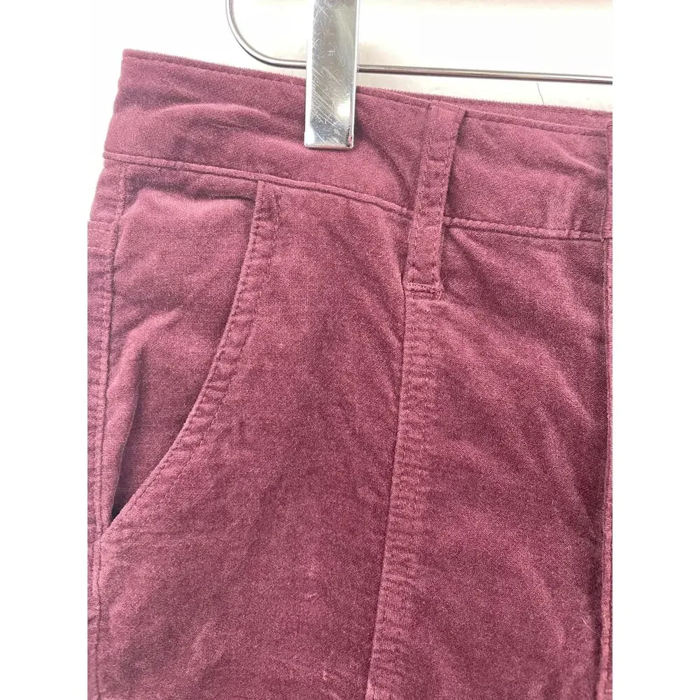 NWT Forever 21 Womens‎ Pants Sz M 70s Flare Velvet Festival Bell Bottom Stretchy - Picture 8 of 10